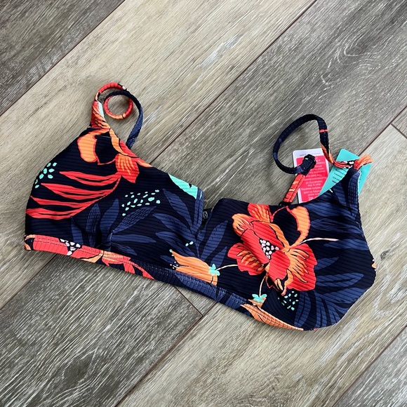 NWT SEAFOLLY ON VACATION  BRALETTE SWIM US 10/AUS 14 - Picture 6 of 9